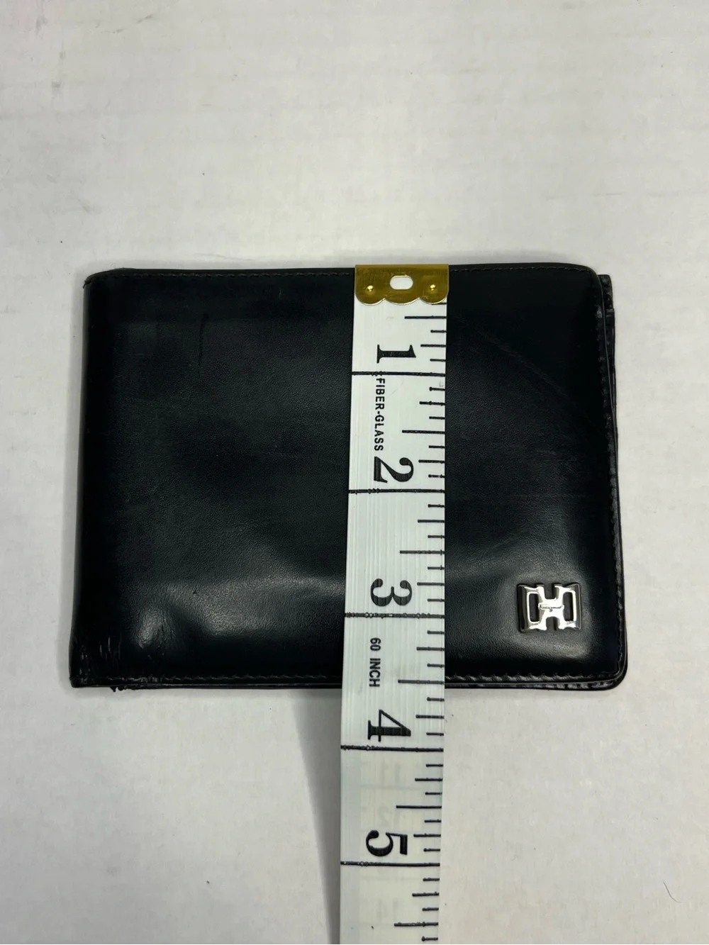 Salvatore Ferragamo Black leather bifold‎ wallet